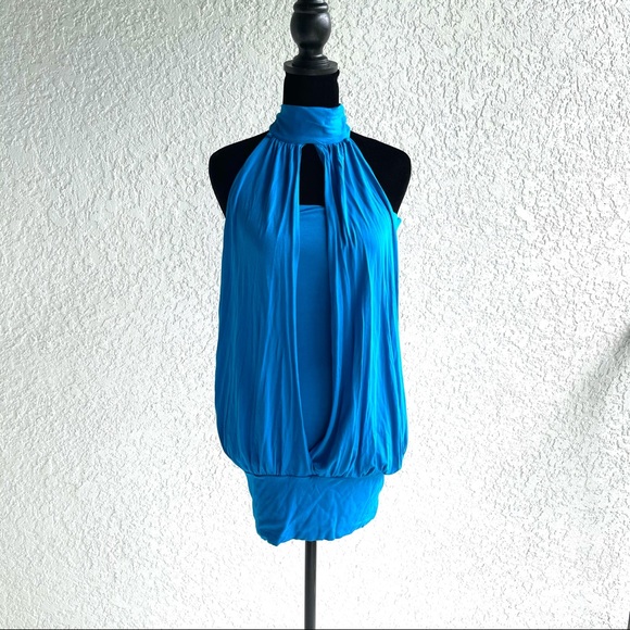 Blue Sexy Club Dress - Picture 1 of 3